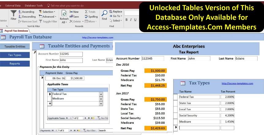 free microsoft access database software